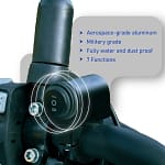 Multifunction waterproof IP68 switch