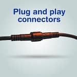 Plug and Play waterproof connectors